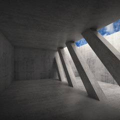 Abstract architecture background 3 d