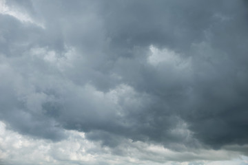 Fototapeta premium Dark sky and storm clouds