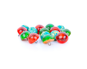 Handmade wooden button