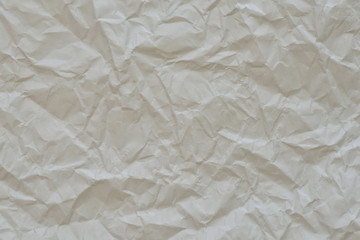 Crumpled brown paper background and texture