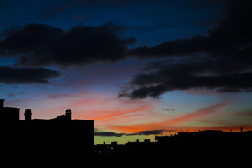 Obraz premium Bogota Sunset