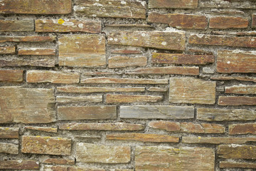 A page full of old stone wall background texture