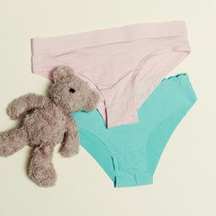 Cute lingerie. Set panties for girl. Ordinary days Vanilla Fashi