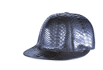 fashion caps animals skins on background