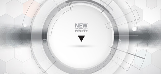 Obraz premium Flow of arrows. Imagination of business or technology process. Vector futuristic background with great idea