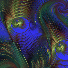 Abstract fractal background for art design