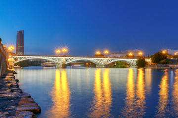 Sevilla. Bridge of Isabel II.