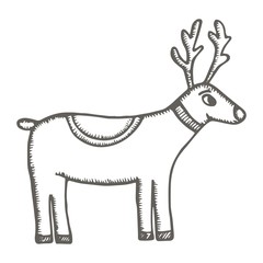 deer drawing