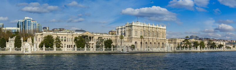 Fototapeta na wymiar Dolmabahce Palace in Istanbul Turkey