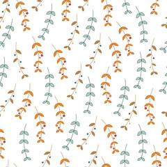 Floral seamless background.