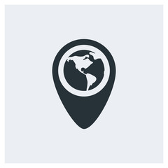 World location icon