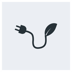 Eco energy icon