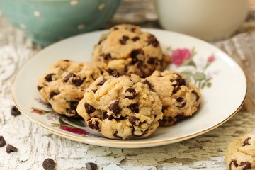 Homemade Chocolate chip cookies