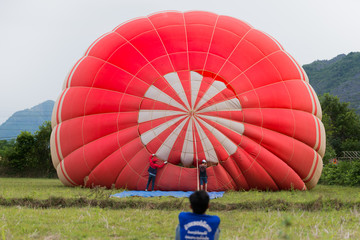 Hot Air Balloon Ride Over Vang Vieng