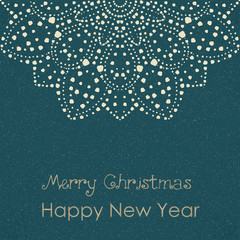  Vector illustration abstract Christmas. Vintage card, holiday card, winter card, greeting cards, snowflake card, christmas card