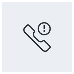 Call error icon