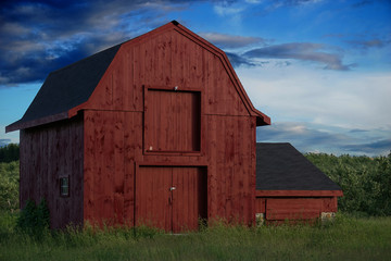 Barn in Sunset