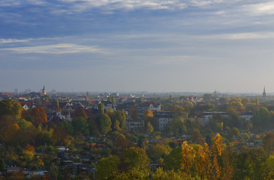 Blick auf Leipzig Gohlis