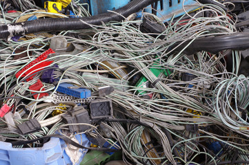 car electric wiring set recycling