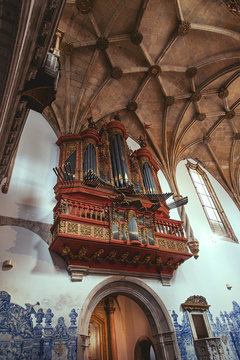 Baroque Organ In The Santa Cruz
