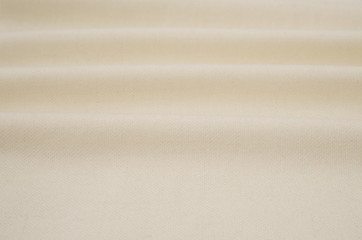 Белая бежевая шерстяная ткань текстура
