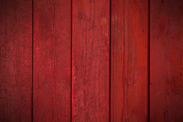 red wooden background or wood grain texture