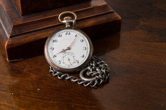 Pocket watch with chain
