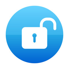 open padlock, password, secure, security icon