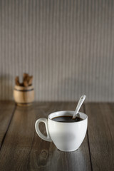 black coffee