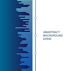 Abstract background with equalizer and figures.