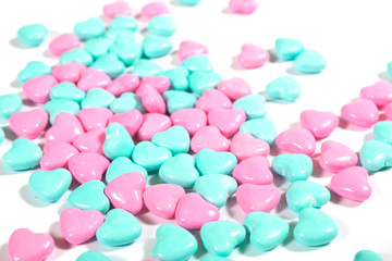 Obraz na płótnie Canvas Tasty colorful candies the children's favorite sweets