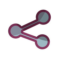 share symbol isolated icon vector illustration design