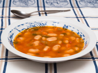 .Fasoulada - Greek bean soup