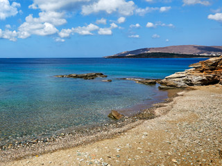 Fototapeta na wymiar Andros island, Greece