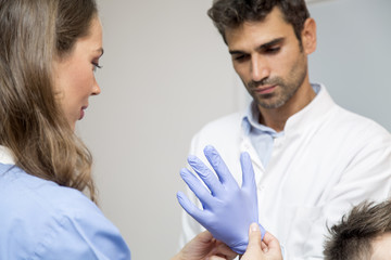 Obraz premium Dentist