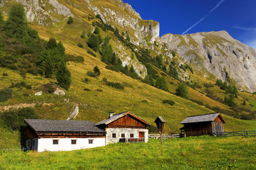 Fototapeta na wymiar Mountain landscape in Hohe Tauern National Park, Austria, Europe