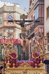cristo de la hermandad de san Bernardo, semana santa de Sevilla