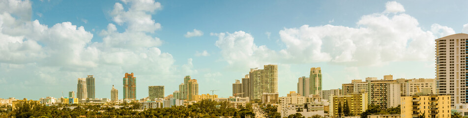 Obraz premium Panorama of South Beach