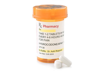 Facsimile Hydrocodone Prescription