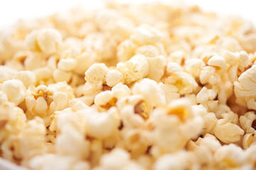 a large bucket of popcorn