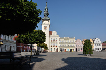 Bytom Odrzański - rynek oraz ratusz © konik60