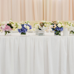 wedding banquet in restaurant