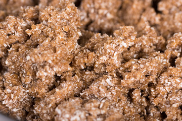 Mixture for chocolate balls with coconut