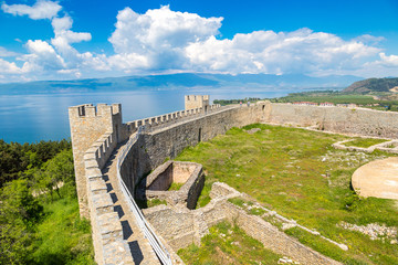 Fortress of tzar Samuel in Ohrid
