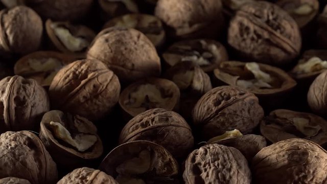 Walnuts in rotation.