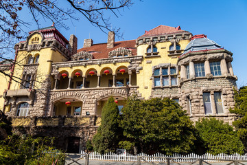 Old Governor's House from the German Colonial era in Qingdao, China