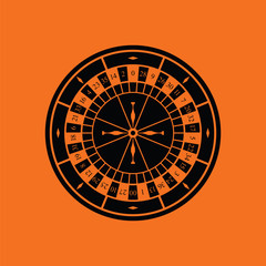Roulette wheel icon