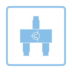 Smd transistor icon