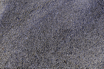 Smooth sand surface