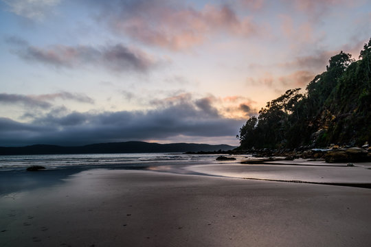 Watching the sunrise from Umina Point